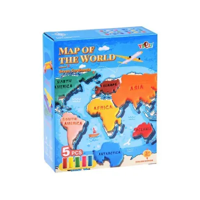 Produktbild von Lernspielzeug: Plastilin-Kontinente & Weltkarten-Set