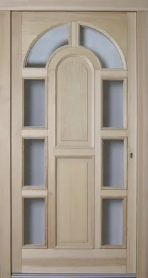 Produktbild von Haustür Fichte grundiert BB 121 1100 x 2105 mm rechts