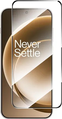 Produktbild von OnePlus 15 Displayschutz - Coverup Full-Cover Panzerglas - Fingerprint Unlock - Schwarz