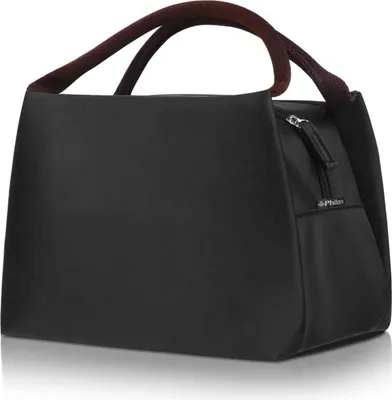 Image de Philorn Sac à lunch Noir Imperméable Sac isotherme 7.6L