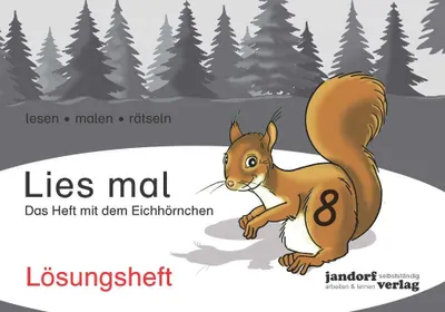Produktbild von Lies mal 8 - Das Heft mit dem Eichhörnchen. Lösungsheft