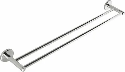 Obrázok produktu pre SAMBA dvojitý držiak na uteráky 600x120 mm, chróm