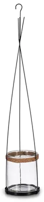 Produktbild von Windlicht Glaszylinder Hängelaterne, 15,5 x 85,5 cm