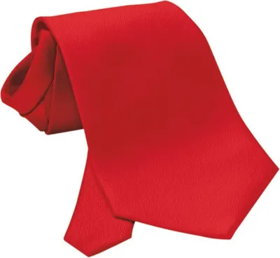 Produktbild von Krawatte 9,8 cm breit rot : rot : 65% Polyester 35%Baumwolle 220 g/m²