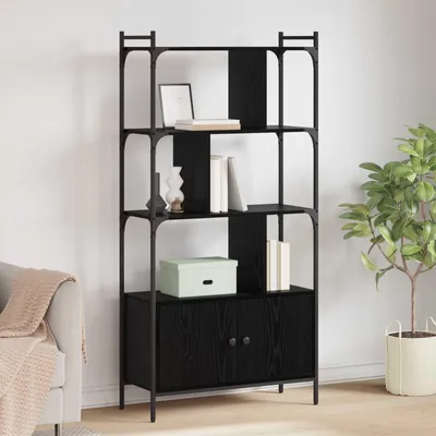 Obrázok produktu pre Maison Exclusive – Knihovňa s 6 policami, rozmer 76,5 x 30 x 154,5 cm, materiál: drevovláknité dosky