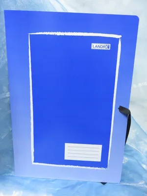 Produktbild von Landre * Zeichnungsmappe / Sammelmappe * FB Blau * DIN A 3
