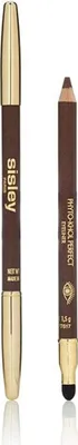 Two makeup pencils, one closed and one open, are shown against a white background.