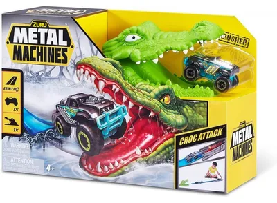Image de ZURU Playset crocrodile attak avec voiture