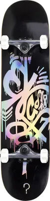 Produktbild von Enuff Hologram Skateboard Schwarz 8.0