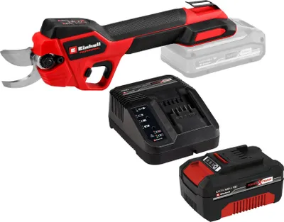 Zdjęcie produktu dla Zestaw sekatorów akumulatorowych EINHELL PROFESSIONAL GP-LS 18/28 Li BL (1x 4,0 Ah)