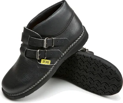 Produktbild von JOB Dachdecker-Schuh MAX II halbhoch mit 2 Schnallen 42