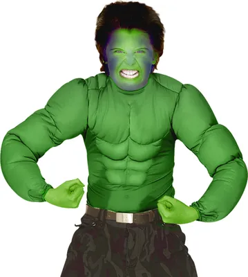 Image de Chemise Super Musclée Verte 128