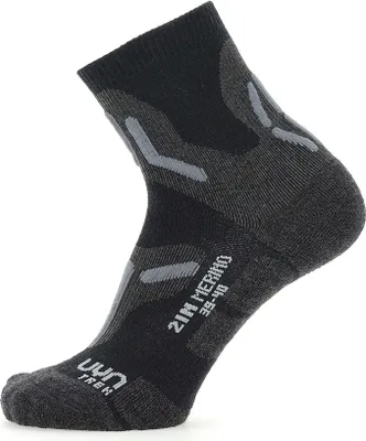 Produktbild von UYN Trekkingsocken Merino doppellagig Damen black/grey 41-42