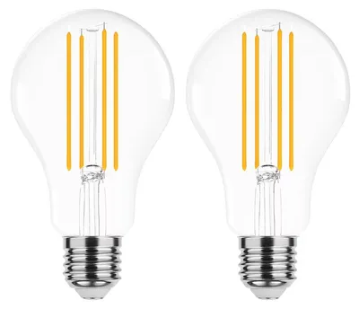 Produktbild von Modee E27 LED Filamentlampe A70 12W 1521lm 2700K Extra Warmweiß 2 Stück