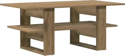 Image de vidaXL Table basse Artisan-Chêne 102x55x42 cm Bois composite