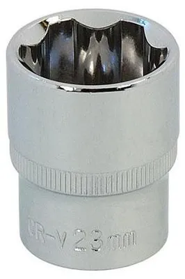 Produktbild von 23 mm - Stecknuss Chrom-Vanadium Super Lock für 1/2"-Antrieb - Neilsen Tools