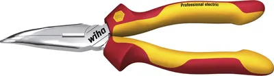 Produktbild von WIHA Wiha Flachrundzange Professional electric mit Schneide gebogene Form, ca. 40° in Blister (27425) 200 mm