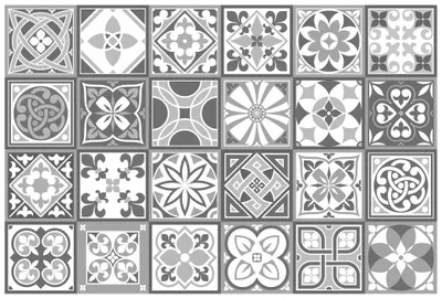 Produktbild von WALPLUS 24 PCS TileFilm Sticker 15x15cm Küche Fliese Backsplash Selbstklebend Hitzebeständig Küche Klebefliesen Wasserdicht Purbeck-Stone Fliese Sticker