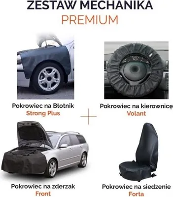 Zdjęcie produktu dla Zestaw Mechanika Premium Pokrowce 4 Szt.