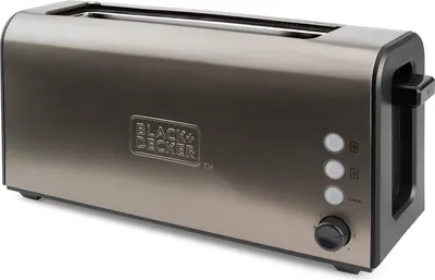 Immagine prodotto di Tostapane 1 slot 1000w in acciaio inox Black+decker BXTO1000E