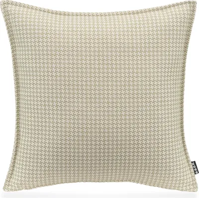 Produktbild von H.O.C.K. Bobo Kissen mit Biese 45x45cm kleingemustert col. 14 lindgrün