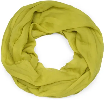 Produktbild von styleBREAKER leichter unifarbener Loop Schlauchschal | Sommerschal aus fließendem Material | Seidiges Halstuch für Damen & Herren | Weich, Luftig & Modisch | 77 x 46 cm