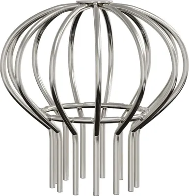 Immagine prodotto di Protezione Foglie per Grondaia 8 pcs Argento 75 mm