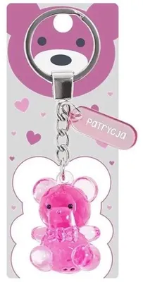 Obrázok produktu pre Patrycja Bear Keyring - Očarujúci doplnok pre vaše kľúče a kabelku