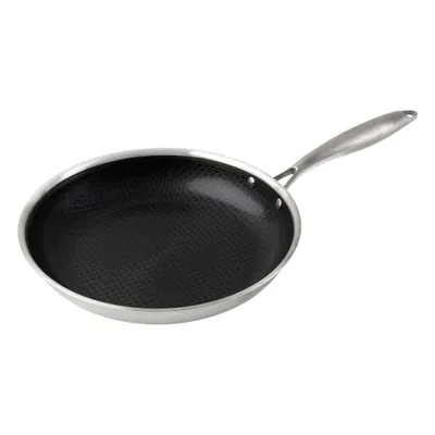 Immagine prodotto di Padella antiaderente premium per induzione, con motivo a nido d'ape, priva di  - 28 cm - Padella in Vetroceramica resistente ai graffi, con anima in alluminio