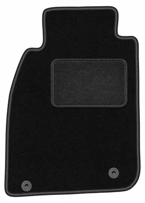 Obrázek produktu pro Velurový kobereček řidiče pro: Mitsubishi Carisma 1995-2004 (sedan/liftback/hatchback) – 1 ks, černý, na míru – Wielganizator LUX