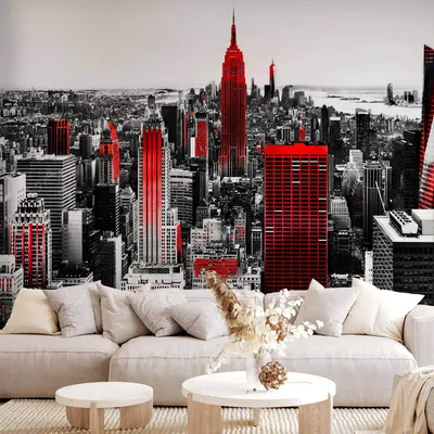 Produktbild von Selbstklebende Folie Fototapete - Sin city 392x280 cm Städte 10110904-61