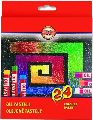 Zdjęcie produktu dla KOH-I-NOOR Oil Pastels Zestaw pasteli olejnych 24 szt.