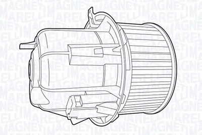 Produktbild von MAGNETI MARELLI 069412704010 Gebläsemotor Innenraumgebläse für CITROËN C3 I Schrägheck (FC, FN) für DS DS 3