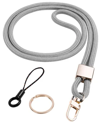 Produktbild von Nylon-Schlüsselband mit Karabinerhaken, 48,5 cm