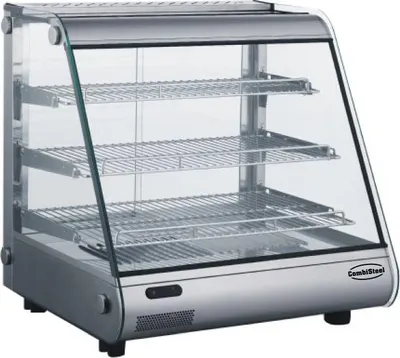 Produktbild von Combisteel Warmhaltevitrine 130 Liter - Tischgerät, Edelstahl, 30°C - 90°C