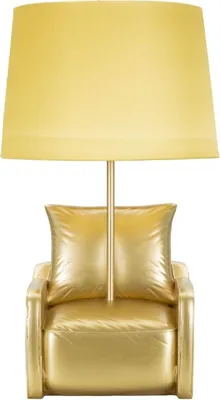 Zdjęcie produktu dla Lampa stołowa o Ferretti mid-century E27 26x46 cm złota