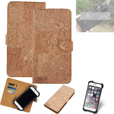Produktbild von K-S-Trade Hülle kompatibel mit nubia Red Magic 8 Pro+  Kork Handyhülle Cover  Schutzhülle TPU Case Bumper in Hellbraun, (1x)
