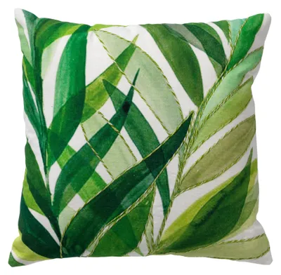 Produktbild von Dutch Decor Dekokissen Livistona 45x45 cm Weiß
