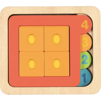 Obrázok produktu pre Vrstvenie puzzle čísel a geometrických tvarov