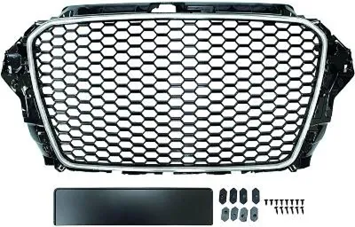 Produktbild von DIEDERICHS 1033340 Kühlergrill Frontgrill für AUDI A3 Sportback (8VA, 8VF) Chrom/Schwarz