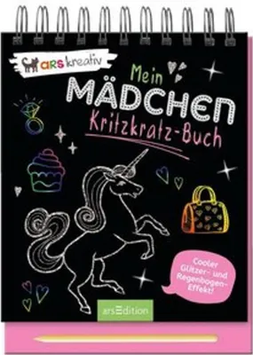 Produktbild von Mein Mädchen-Kritzkratz-Buch