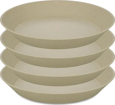 Image de Assiette creuse 24 cm Set de 4 CONNECT PLATE Koziol