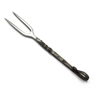 Produktbild von geschmiedete mittelalterliche Gabel aus Edelstahl