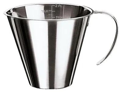 Immagine prodotto di Utensili da cucina Paderno - Misurino da 1,5 L in acciaio inossidabile / graduato 42581-15