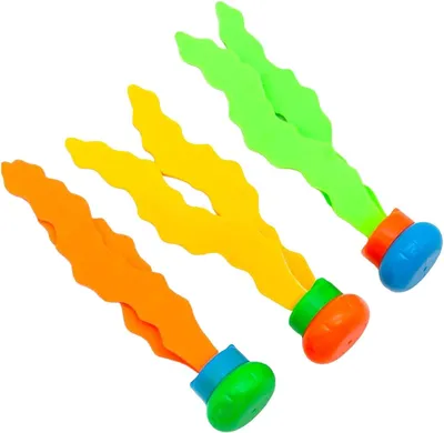 Imagen del producto de Juego de aros de natación, de 3 piezas, de colores, juguete acuático para niños