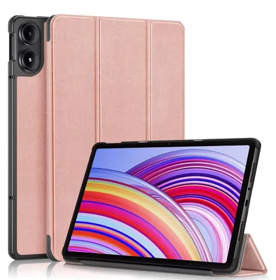 Obrázok produktu pre Techsuit FoldPro Otváracie ochranné Puzdro - Xiaomi Redmi Pad Pro / Poco Pad - Ružové Zlato