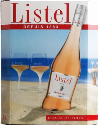 Produktbild von Listel Grain de Gris Rosé 12% Vol. 3L