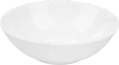 Produktbild von Carbo Salatschüssel aus gehärtetem Glas, weiß, 23 cm