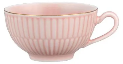 Produktbild von Seltmann Weiden Amina rosè/Goldrand Teeobertasse 0,14 l