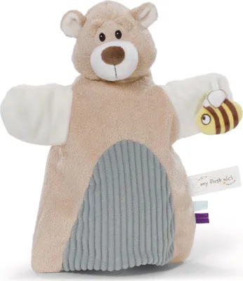 Image de Nici 61856 Doudou Marionnette Ours 2en1 26x25cm sur en-tête